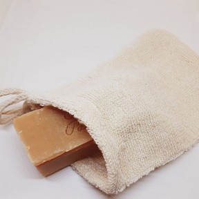 Ramie Soap Saver Bag & Soap