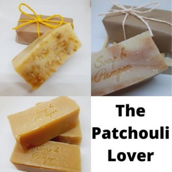 Gift Set Of Handmade Soaps - The Patchouli Lover