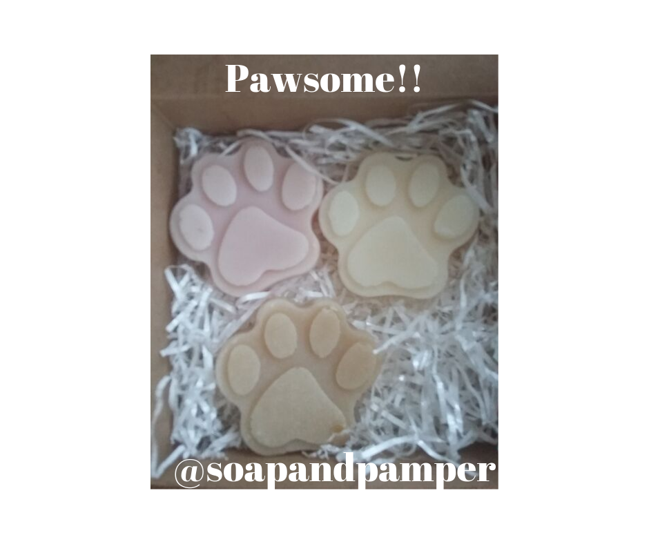 Novelty Soap Paws