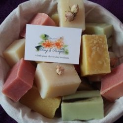 Handcrafted natural soaps. Handmade with skin loving ingredients